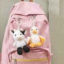 Hillside Pasture Plush Toy, Farm Animal Keychain, Asst of 2, Chain Link Display