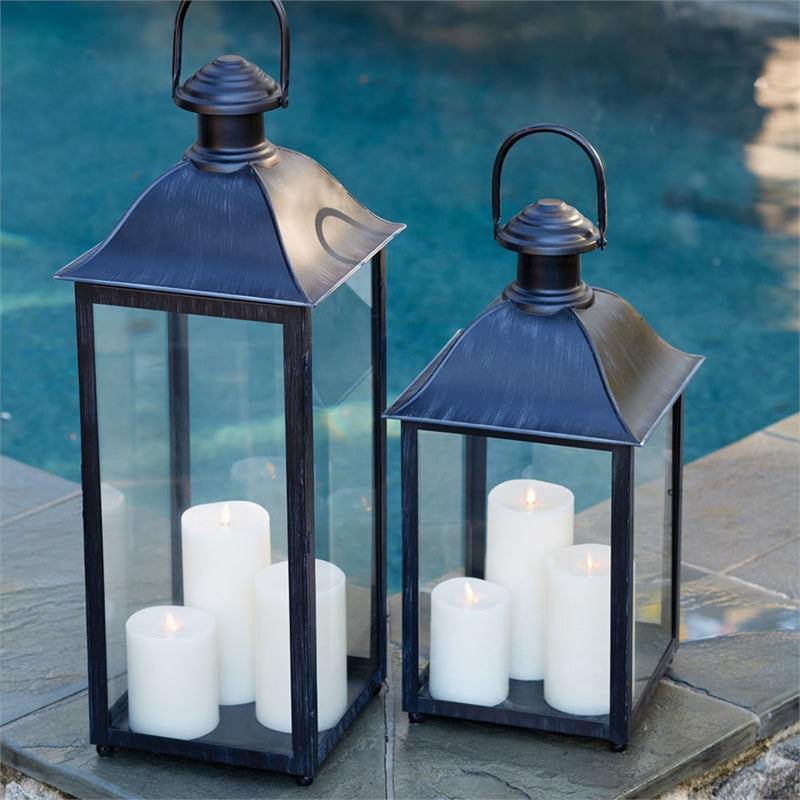 NAPA Home & Garden, COACH HOUSE OUTDOOR LANTERN 23",PX207BK