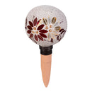 Feels Like The Holidays Plant Support, Watering Globe, Mosaic , Asst of 2, CDU