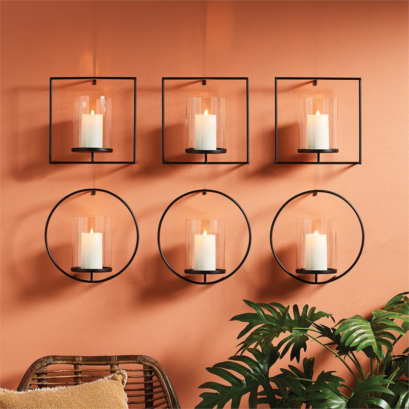 Napa Home Garden, GRAFTON ROUND WALL CANDLEHOLDER,rb403