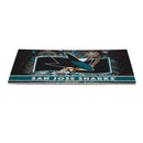 San Jose Sharks Patriotic PVC Mat, 28"x16"