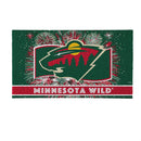 Minnesota Wild Patriotic PVC Mat, 28"x16"
