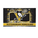 Pittsburgh Penguins Patriotic PVC Mat, 28"x16"