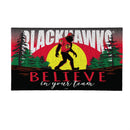 Chicago Blackhawks Bigfoot PVC Mat, 28"x16"