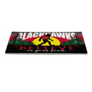 Chicago Blackhawks Bigfoot PVC Mat, 28"x16"