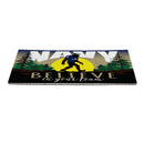 US Naval Academy Bigfoot PVC Mat, 28"x16"