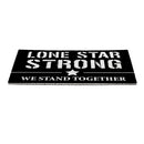 Hearts in Action for Texas PVC Trapper Mat "Lone Star Strong"