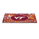 Virginia Tech Holiday PVC Mat, 28"x16"