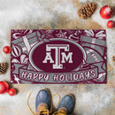Texas A&M Holiday PVC Mat, 28"x16"