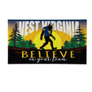 West Virginia University Bigfoot PVC Mat, 28"x16"
