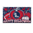University of Mississippi Halloween PVC Mat, 28"x16"