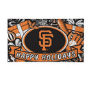 San Francisco Giants Holiday PVC Mat, 28"x16"