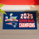 New England Patriots, Super Bowl 60, Champions, Turf Mat, Color, 28"x 16"