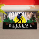 Tampa Bay Lightning Bigfoot PVC Mat, 28"x16"