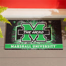 Marshall University Patriotic PVC Mat, 28"x16"