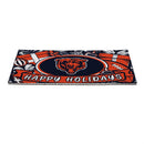 Chicago Bears Holiday PVC Mat, 28"x16"