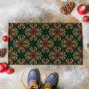 Twas The Night Damask PVC Trapper Mat, 28"x16"