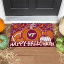 Virginia Tech Halloween PVC Mat, 28"x16"