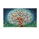 Harvest Blossom Tree Of Life PVC Mat, 28"x16"