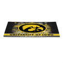 University of Iowa Patriotic PVC Mat, 28"x16"
