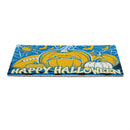 Los Angeles Chargers Halloween PVC Mat, 28"x16"