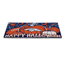 Denver Broncos Halloween PVC Mat, 28"x16"