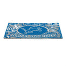 Detroit Lions Holiday PVC Mat, 28"x16"