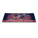 Columbus Blue Jackets Patriotic PVC Mat, 28"x16"