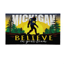 University Of Michigan Bigfoot PVC Mat, 28"x16"