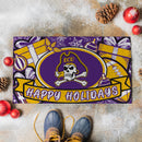 East Carolina University Holiday PVC Mat, 28"x16"