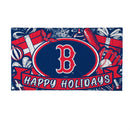 Boston Red Sox Holiday PVC Mat, 28"x16"