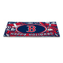 Boston Red Sox Holiday PVC Mat, 28"x16"