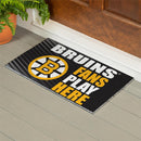 Boston Bruins 2025 Fan Mat, 28"x16"