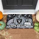 LAS VEGAS RAIDERS Halloween PVC Mat, 28"x16"