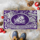 Texas Christian University Holiday PVC Mat, 28"x16"