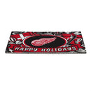 Detroit Red Wings Holiday PVC Mat, 28"x16"