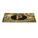 Pittsburgh Pirates Holiday PVC Mat, 28"x16"