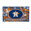 Houston Astros Holiday PVC Mat, 28"x16"