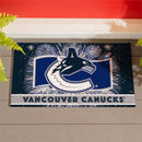 Vancouver Canucks Patriotic PVC Mat, 28"x16"