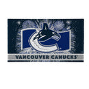 Vancouver Canucks Patriotic PVC Mat, 28"x16"