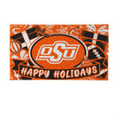 Oklahoma State University Holiday PVC Mat, 28"x16"