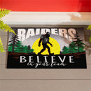 LAS VEGAS RAIDERS Bigfoot PVC Mat, 28"x16"