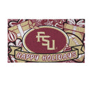 Florida State University Holiday PVC Mat, 28"x16"