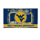 West Virginia University Patriotic PVC Mat, 28"x16"