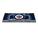 Winnipeg Jets Patriotic PVC Mat, 28"x16"