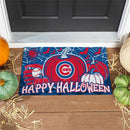 Chicago Cubs Halloween PVC Mat, 28"x16"