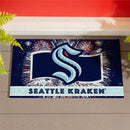 Seattle Kraken Patriotic PVC Mat, 28"x16"