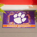 Clemson University Patriotic PVC Mat, 28"x16"