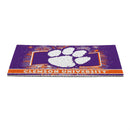 Clemson University Patriotic PVC Mat, 28"x16"
