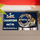 Seattle Seahawks, Super Bowl 60, Ring, Turf Mat, Color